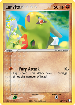Larvitar - Team Rocket Returns - #62 - Pokemon TCG card