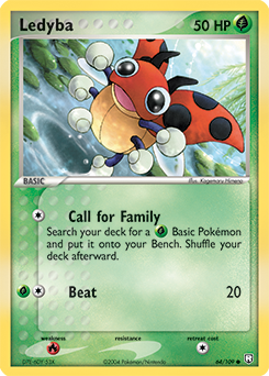 Ledyba - Team Rocket Returns - #64 - Pokemon TCG card