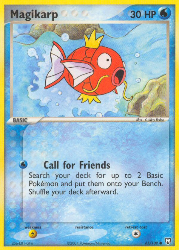 Magikarp - Team Rocket Returns - #65 - Pokemon TCG card