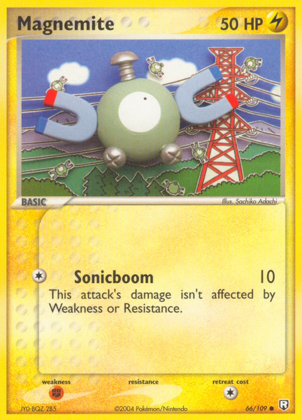 Magnemite - Team Rocket Returns - #66 - Pokemon TCG card