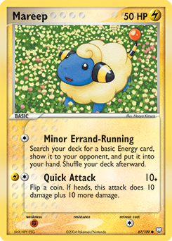 Mareep #67 Mareep - Team Rocket Returns - #67 - Pokemon TCG card