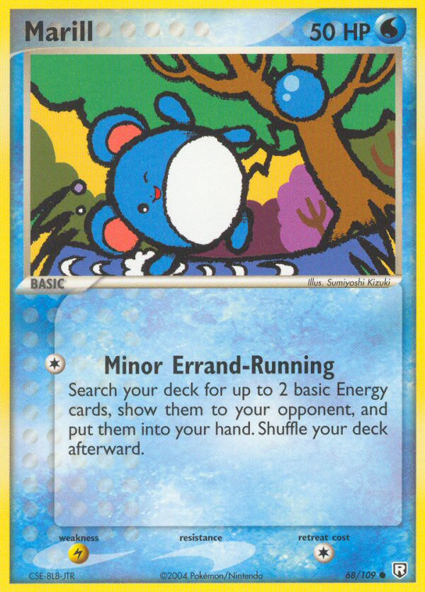 Marill - Team Rocket Returns - #68 - Pokemon TCG card