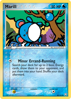 Marill #68 Marill - Team Rocket Returns - #68 - Pokemon TCG card