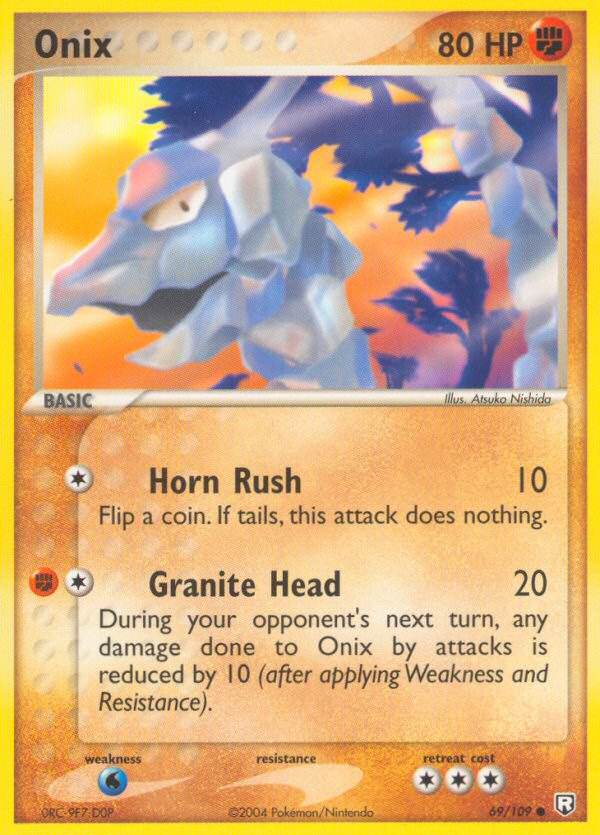 Onix - Team Rocket Returns - #69 - Pokemon TCG card