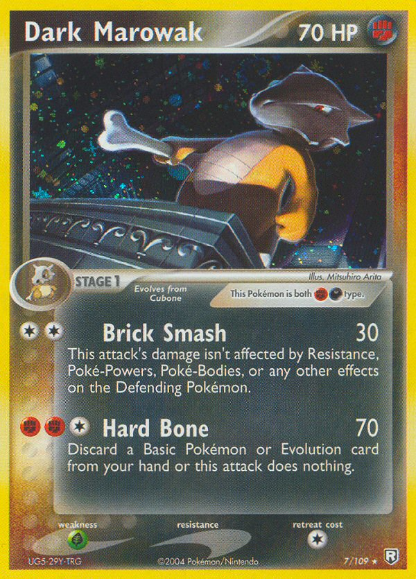 Dark Marowak - Team Rocket Returns - #7 - Pokemon TCG card
