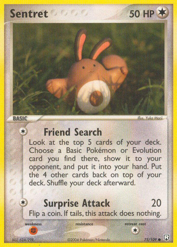 Sentret - Team Rocket Returns - #75 - Pokemon TCG card