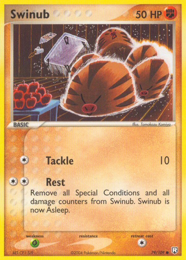 Swinub - Team Rocket Returns - #79 - Pokemon TCG card