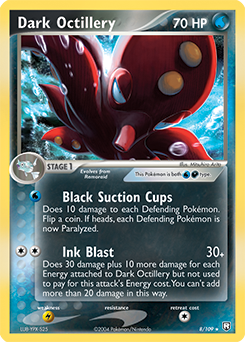 Dark Octillery - Team Rocket Returns - #8 - Pokemon TCG card