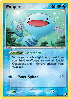 Wooper #81 Wooper - Team Rocket Returns - #81 - Pokemon TCG card