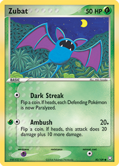 Zubat - Team Rocket Returns - #82 - Pokemon TCG card