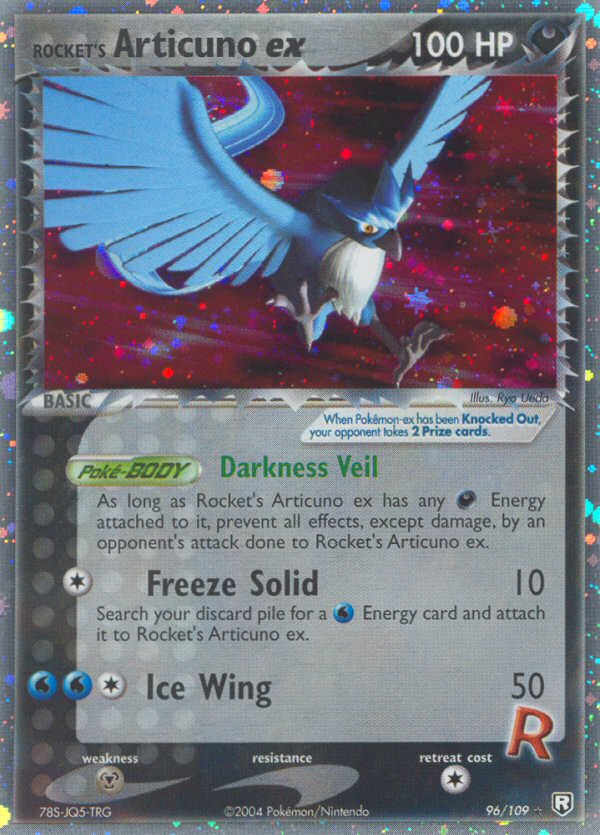 Rocket's Articuno ex - Team Rocket Returns - #96 - Pokemon TCG card