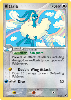 Altaria #1 Altaria - Deoxys - #1 - Pokemon TCG card