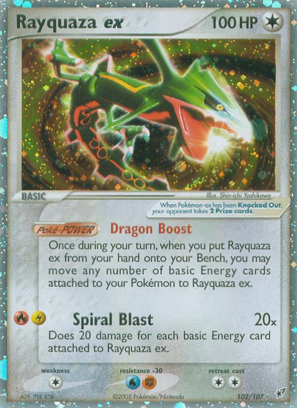 Rayquaza ex - Deoxys - #102 - Pokemon TCG card