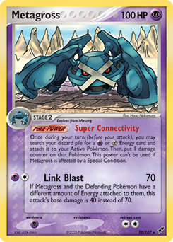 Metagross #11 Metagross - Deoxys - #11 - Pokemon TCG card