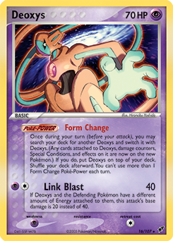Deoxys #16 Deoxys - Deoxys - #16 - Pokemon TCG card