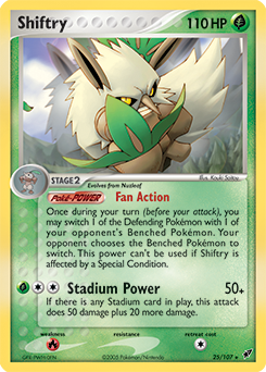 Shiftry #25 Shiftry - Deoxys - #25 - Pokemon TCG card