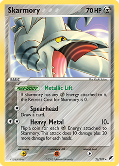 Skarmory - Deoxys - #26 - Pokemon TCG card