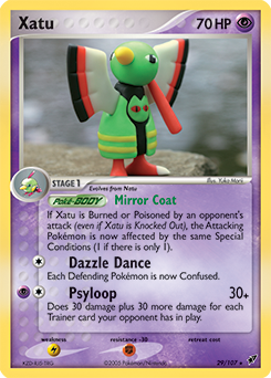 Xatu - Deoxys - #29 - Pokemon TCG card