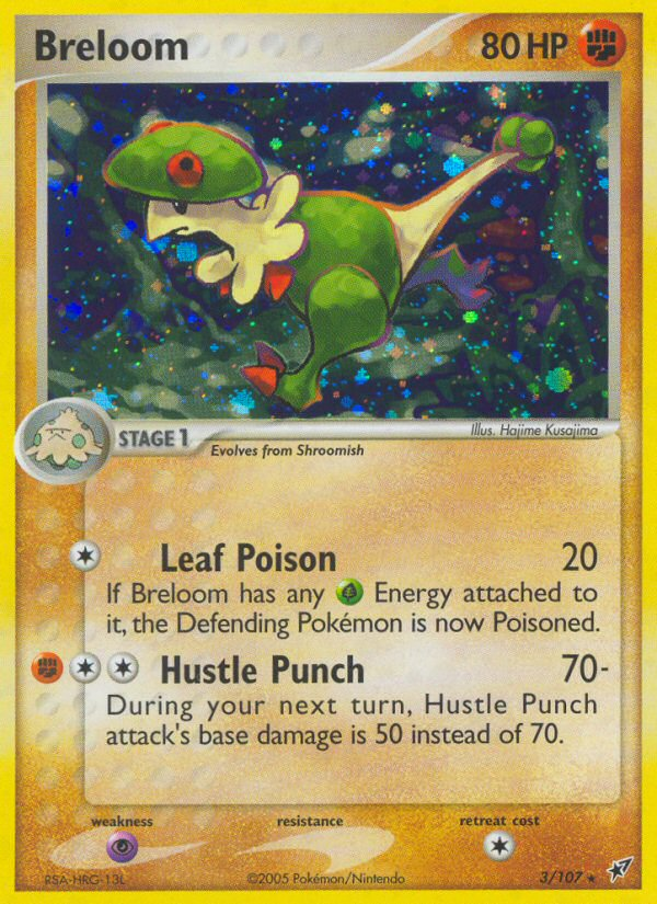 Breloom - Deoxys - #3 - Pokemon TCG card