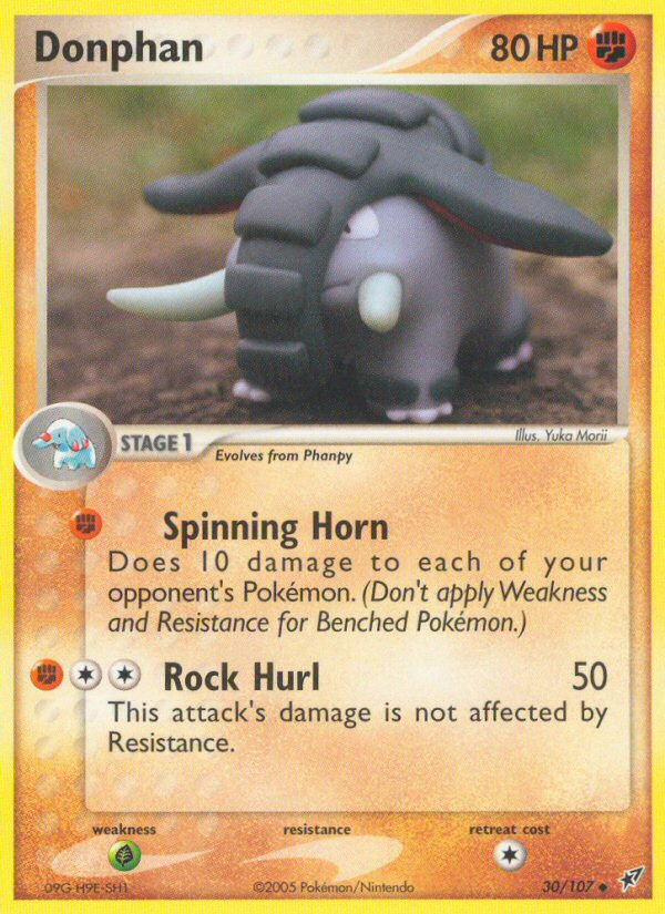 Donphan - Deoxys - #30 - Pokemon TCG card