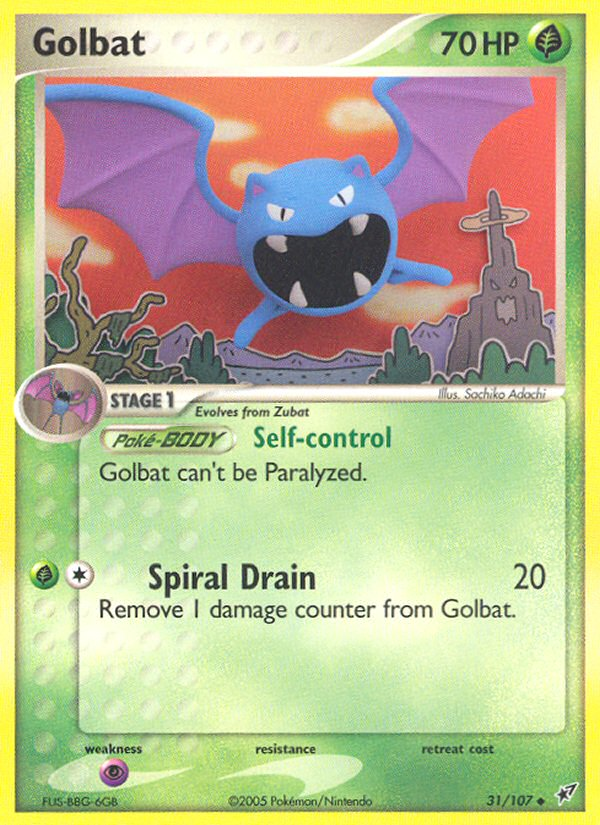 Golbat - Deoxys - #31 - Pokemon TCG card