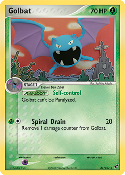 Golbat - Deoxys - #31 - Pokemon TCG card