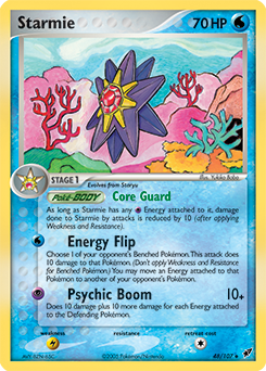 Starmie - Deoxys - #48 - Pokemon TCG card