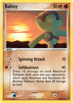 Baltoy - Deoxys - #53 - Pokemon TCG card