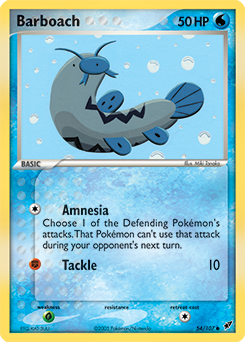 Barboach #54 Barboach - Deoxys - #54 - Pokemon TCG card