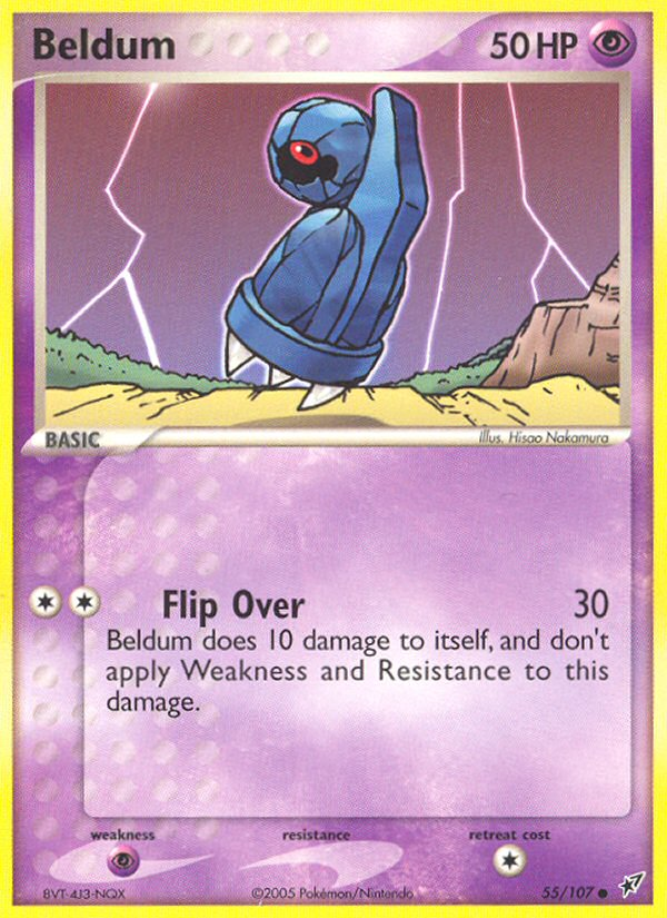 Beldum - Deoxys - #55 - Pokemon TCG card