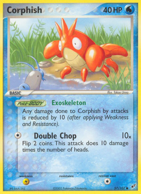 Corphish - Deoxys - #57 - Pokemon TCG card