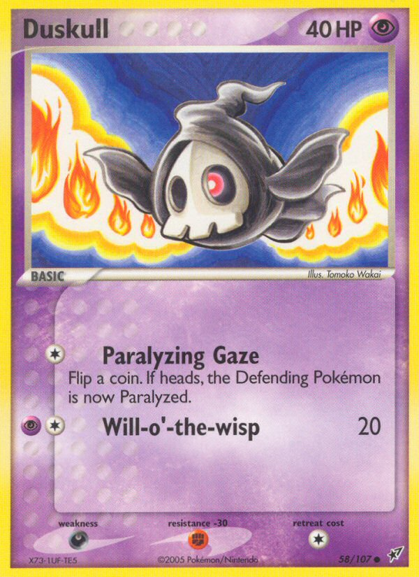 Duskull - Deoxys - #58 - Pokemon TCG card