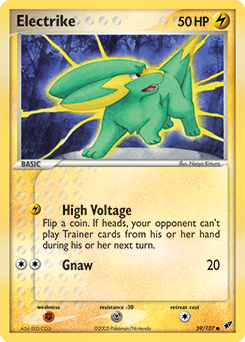 Electrike - Deoxys - #59 - Pokemon TCG card