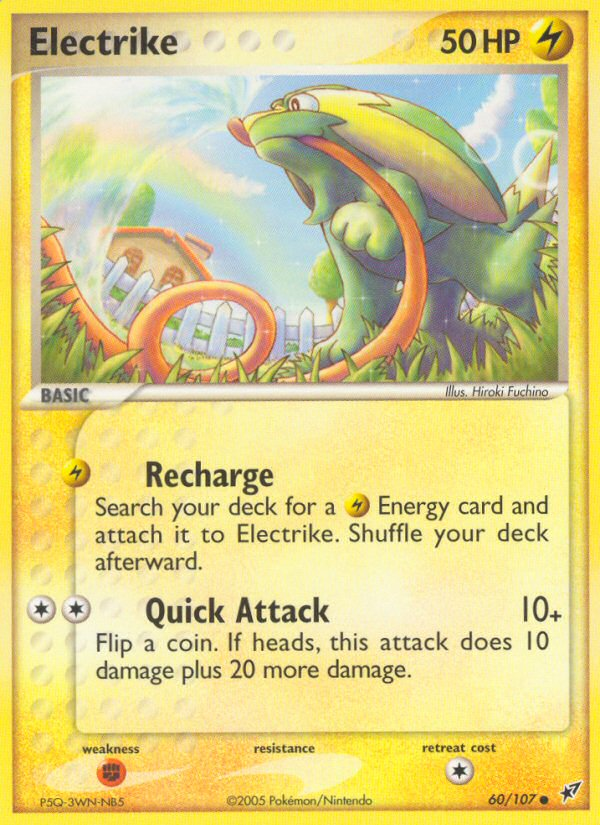 Electrike - Deoxys - #60 - Pokemon TCG card