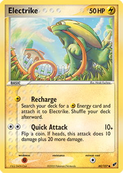 Electrike - Deoxys - #60 - Pokemon TCG card