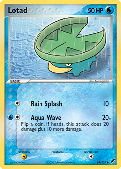 Lotad - Deoxys - #63 - Pokemon TCG card