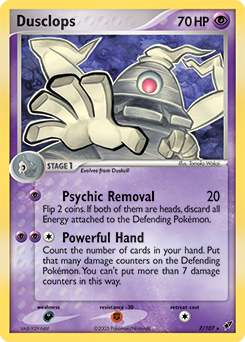 Dusclops #7 Dusclops - Deoxys - #7 - Pokemon TCG card