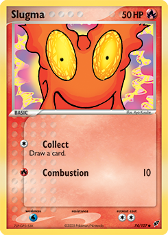 Slugma - Deoxys - #74 - Pokemon TCG card