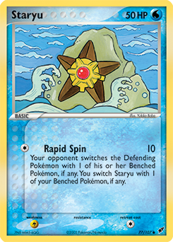 Staryu - Deoxys - #77 - Pokemon TCG card