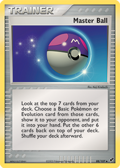 Master Ball - Deoxys - #88 - Pokemon TCG card