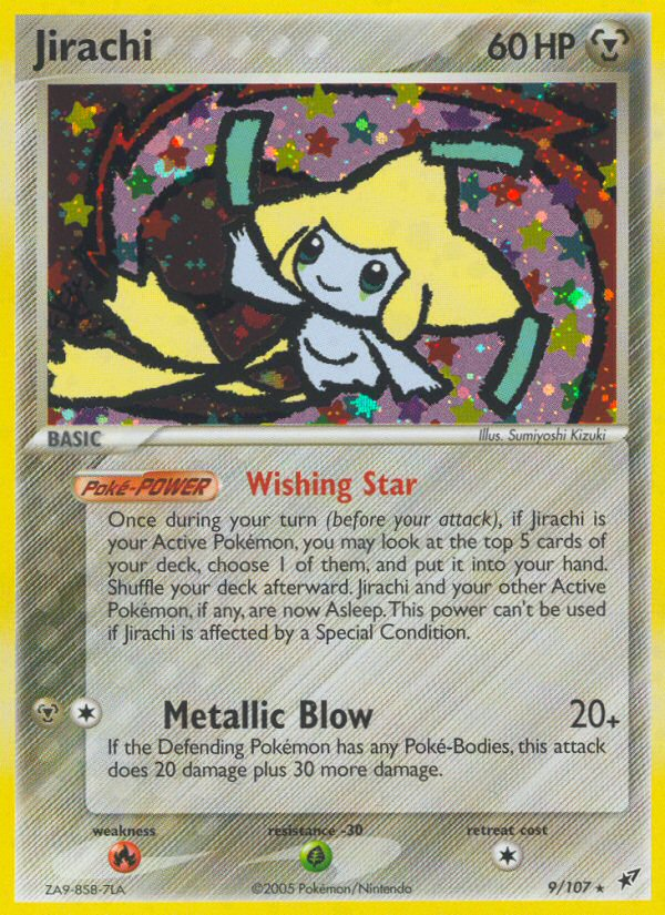 Jirachi - Deoxys - #9 - Pokemon TCG card