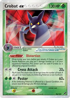 Crobat ex #96 Crobat ex - Deoxys - #96 - Pokemon TCG card