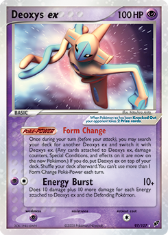 Deoxys ex #97 Deoxys ex - Deoxys - #97 - Pokemon TCG card