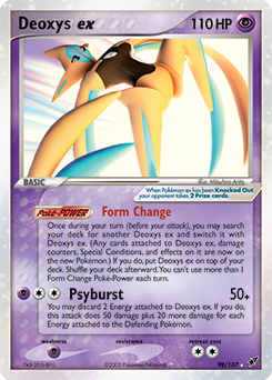 Deoxys ex #98 Deoxys ex - Deoxys - #98 - Pokemon TCG card