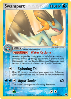 Swampert - Emerald - #11 - Pokemon TCG card