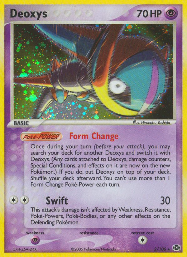 Deoxys - Emerald - #2 - Pokemon TCG card