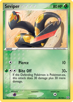 Seviper #20 Seviper - Emerald - #20 - Pokemon TCG card