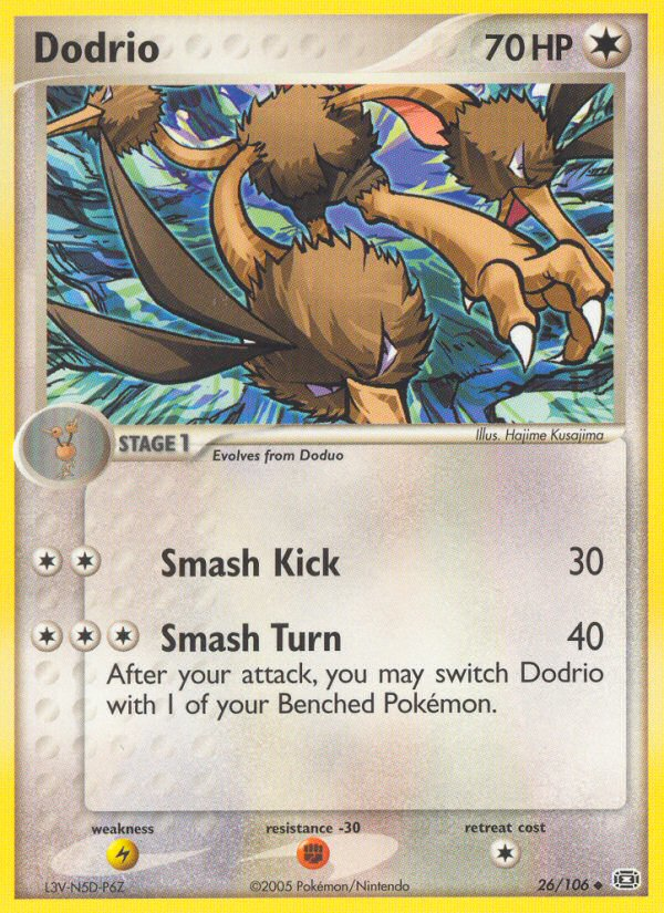 Dodrio - Emerald - #26 - Pokemon TCG card