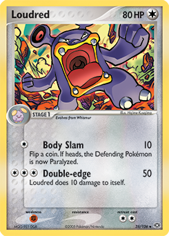 Loudred #35 Loudred - Emerald - #35 - Pokemon TCG card