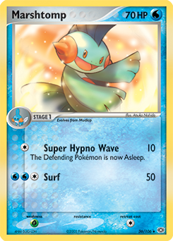 Marshtomp #36 Marshtomp - Emerald - #36 - Pokemon TCG card